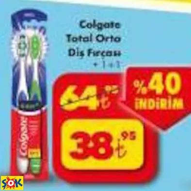 COLGATE TOTAL ORTA DİŞ FIRÇASI